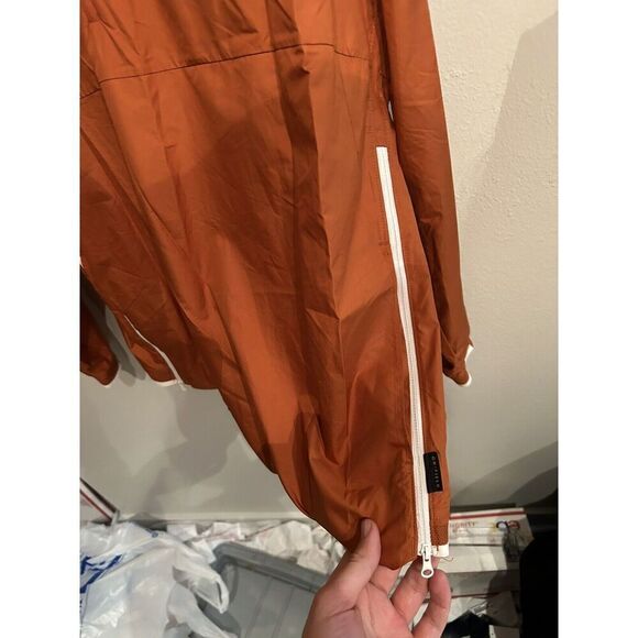 Texas Longhorns Nike Men’s XL Orange Vented Windbreaker 1/4 Zip Pullover - Picture 4 of 10